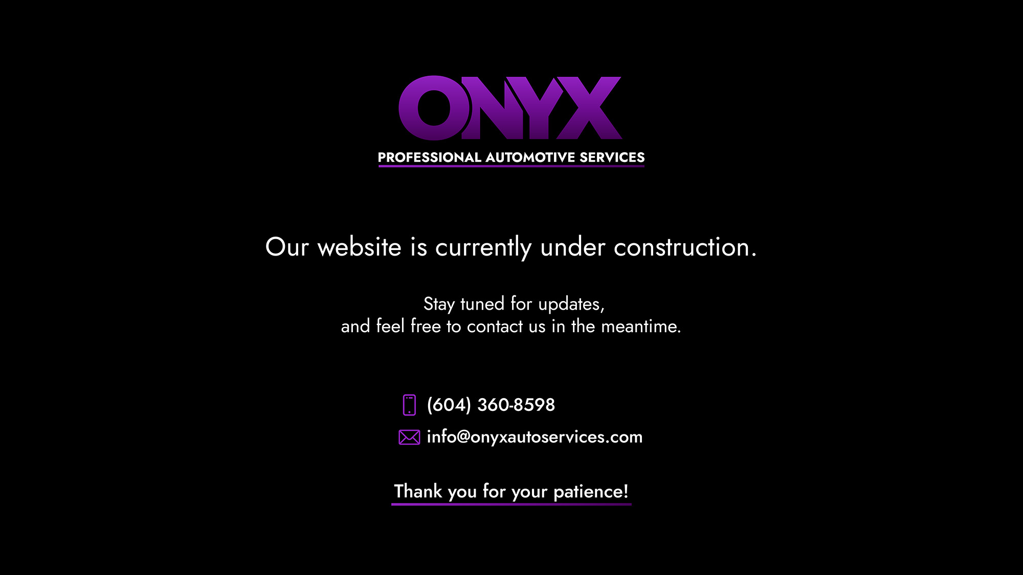 Site under construction