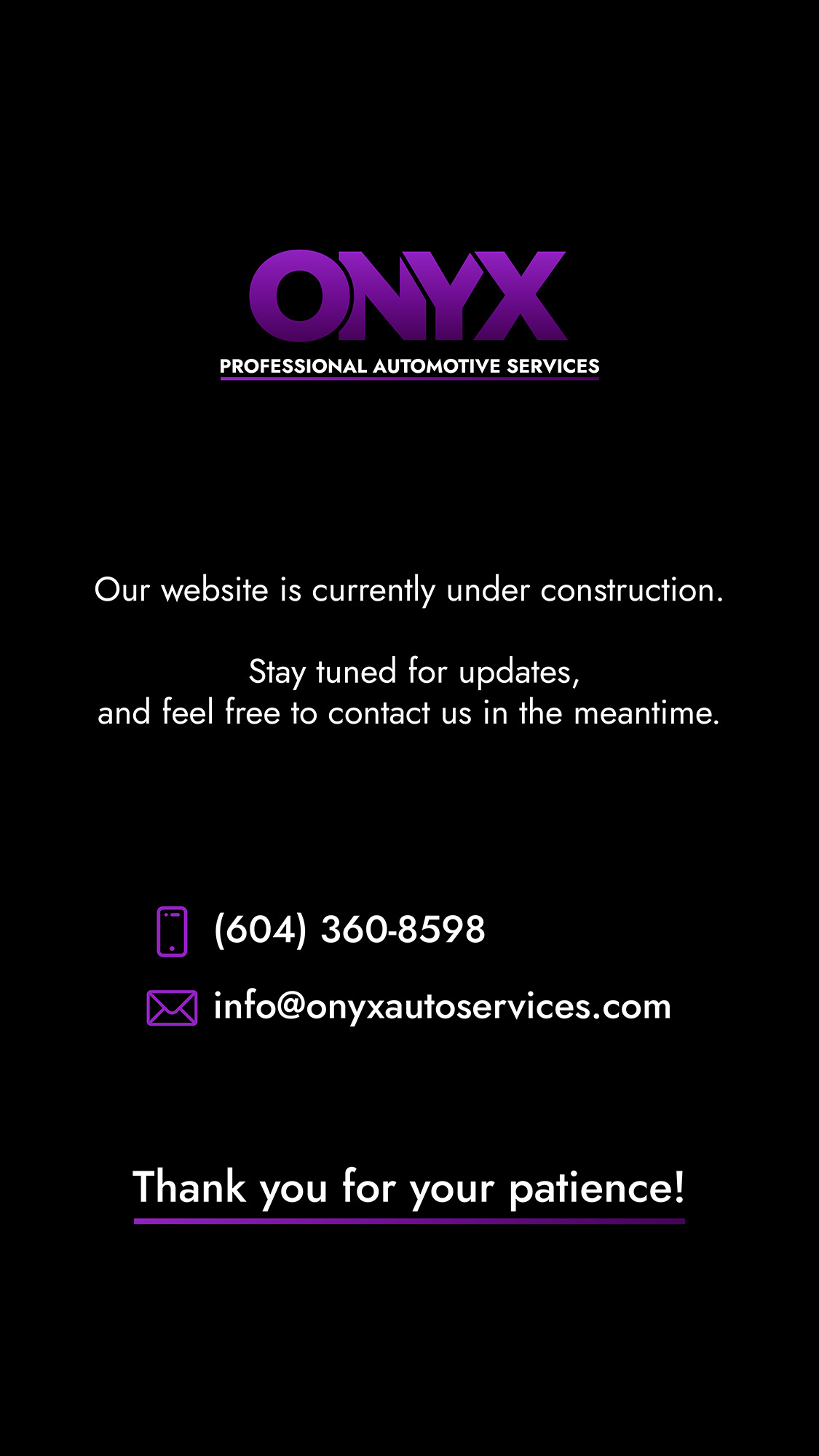 Site under construction